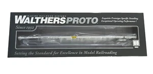HO Scale Walthers 920-104214 ATSF RTR 89' Bethlehem Flush-Deck Flatcar #296640 - Bild 1 von 3