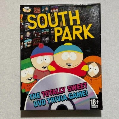 South Park The Totally Sweet DVD Trivia Juego 2009 Caja Abierta Sellada Interior Foto 1 de 4