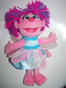 Muñeca de peluche Abby Cadabby juguete de peluche Sesame Street Gund 12" rosa púrpura hada - Imagen 1 de 2
