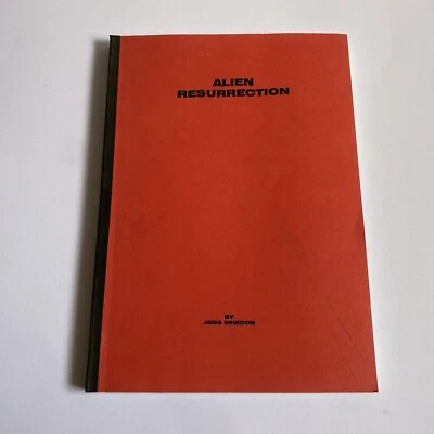 Alien Resurrection Movie Script Screenplay Joss Whedon Draft 1997 Sci-fi Horror  - Image 1 of 4