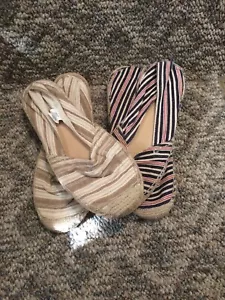 old navy 2pair Of Flates Size 10 - Picture 1 of 12