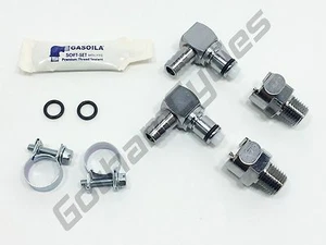 MV Agusta Gas Fuel Pump Line Hose Quick Release Disconnect Coupling Kit - Bild 1 von 1
