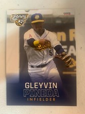 Gleyvin Pineda 2018 Burlington Bees Team Card