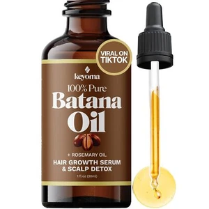 Hair Oil with Rosemary for Growth - 100% Organic 1 Fl Oz (Pack of 1) - Picture 1 of 6