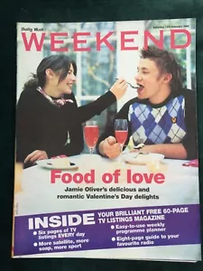 WEEKEND mag 14-02-2004 JAMIE OLIVER Lynda Bellingham Warren Clarke Angie Best UK - Bild 1 von 1