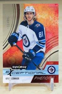 2021-22 Upper Deck Synergy Exceptional Phenoms #EP-KC Kyle Connor /899 Winnipeg - Picture 1 of 2