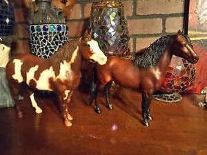 Vintage 1986 Breyer #51 Yellow Mount Famous American Paint Horse + Justin Morgan - Picture 1 of 13