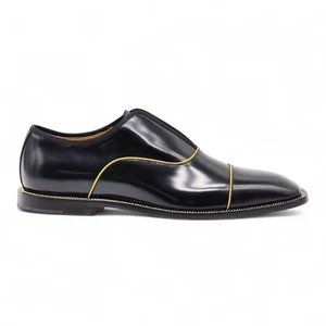 Christian Louboutin Alpha Male Patent Leather Oxford Shoes Black EU 40.5 US 7.5 - Picture 1 of 7
