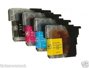 4Kompatibel mit Brother MFC-J265W MFC-J410 MFC-J415W MFC-J125 MFC-J140W MFC-515W - Bild 1 von 1