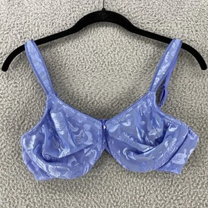 Wacoal Bra 36C Awareness Gorgeous Periwinkle Blue Underwire Full Coverage 85567 - Picture 1 of 7