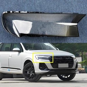 Right Side Headlight Lens Cover Shell Housing+Seal Glue For Audi Q7 SQ7 25-2026 - Picture 1 of 9