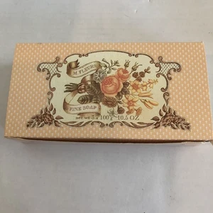 Crabtree Evelyn Millefleurs Seife 3er Set 100g Riegel Neu Auslaufmodell 1979 - Bild 1 von 5