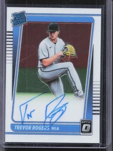 2021 Donruss Optic #RRS-TR Trevor Rogers Rated Rookie Signatures - Bild 1 von 2