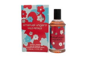 EMANUEL UNGARO WILD PETALS EAU DE TOILETTE EDT - WOMEN'S FOR HER. NEW - Picture 1 of 2