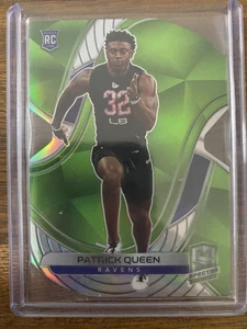 2020 Panini Spectra Patrick Queen Green Refractor Prizm Die Cut RC /30 #200 - Bild 1 von 2
