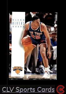 Glenn Rivers Set-Break Near Mint or Better New York Knicks CLV - Picture 1 of 2