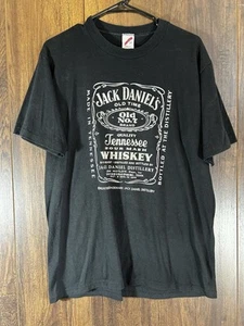 T-shirt maglietta promozionale vintage anni 80 Jack Daniels Whiskey punto singolo alcool liquore - Foto 1 di 9