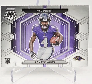 2023 Panini Mosaic Zay Flowers NFL Debut Baltimore Ravens Rookie - Bild 1 von 2
