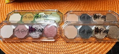 L.A. Lote de 4 paletas de sombras de ojos Girl 4 Play. Nuevo y precintado. Foto 1 de 4