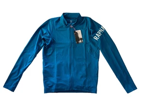 NEW Rapha Men's Size Large Pro Team Long Sleeve Midweight Jersey - Blue (MKW) - Picture 1 of 8