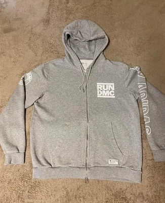 Run DMC Adidas originals hoodie size Large - Image 1 of 3