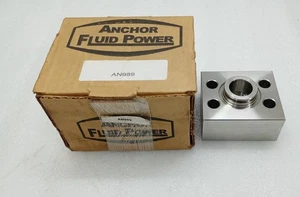 Anchor Fluid Power AN989 HT# E4Y6A (Lot of 3) Rev A1 - Picture 1 of 6