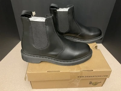 Новый! Мужские моно черные кожаные ботинки челси Dr. Martens 2976. Размер 11. Потрясающий! - Изображение 1 из 4
