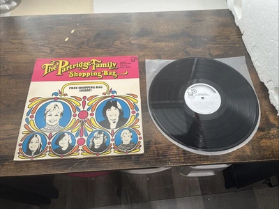 THE PARTRIDGE FAMILY SHOPPING BAG 12" LP VINYL RECORD VG+ 1972 TESTED NEAR MINT - Image 1 of 4