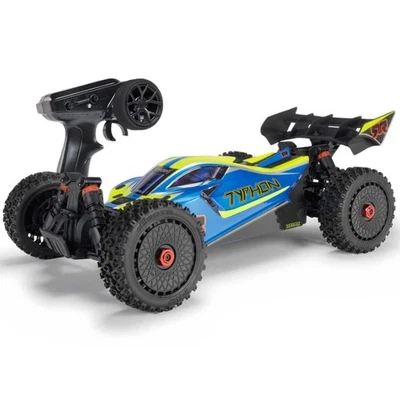 Arrma Typhon 4X4 665 Mega 1/8 Spazzole Blu - Fuoristrada Elettrico - Immagine 1 di 4