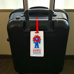 EXPO 2025 Offizieller Osaka Kansai Japan Myaku-Myaku Acryl Kofferanhänger Neu - Bild 1 von 12