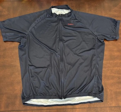 Primal Wear Solid Navy Men's Cycling Jersey Sport Cut  2XL Full Zip - Image 1 of 4