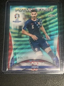2024 Topps Chrome JOSIP SUTALO /199🔥 #132 Green Wave Croatia - Bild 1 von 3