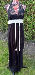 Juicy Couture Y2k velour maxi dress L - Picture 1 of 18