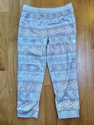 THE NORTH FACE Toddler Surgent Crew Kids Baselayer Gray Blue Pants Size 6T - Image 1 of 4