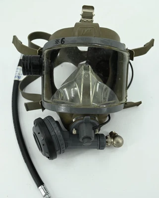 Máscara Divisor Interspiro Cara Completa con Teléfono Amigo MII Foto 1 de 4