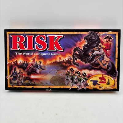 VINTAGE Risk Board Game COMPLETE 1993 Classic War Strategy Miniatures Figures - Image 1 of 4