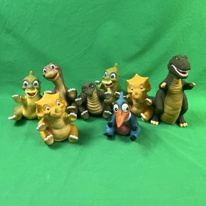 The Land Before Time Burger King Toys Lot Of 8 - Picture 1 of 9