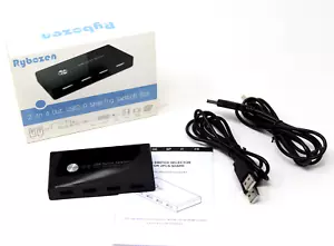 Rybozen USB Switch Selector 2 In 4 Out USB Sharing Switch Box - Picture 1 of 13
