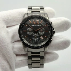 Armani Exchange Men's 45mm Quartz Chronograph Watch AX2086 - Picture 1 of 19