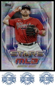 2023 Topps Austin Riley Stars of MLB Atlanta Braves #SMLB-36 - Picture 1 of 2