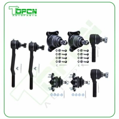 8pcs Front Suspension Kit Tie Rod End Ball Joint For 1992-1995 Toyota Pickup Foto 1 de 4