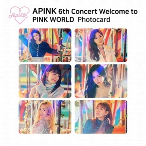 APINK 6° concerto Benvenuti nel mondo rosa cartolina fotografica cartolina fotografica KPOP K-POP - Foto 1 di 22