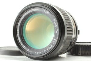 [Exc+5] Minolta MC Tele Rokkor-PF 100mm f/2.5 Telephoto MF Lens From JAPAN