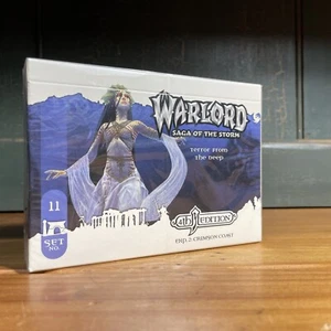 🌊Warlord APS 11 Thalaasa Elf Captain Alera Free Kingdoms Saga Of The Storm CCG - Picture 1 of 7