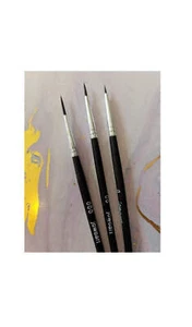 Brushes Artist Set of 3 High Quality for Soap Paints - Picture 1 of 8