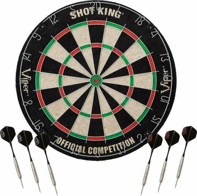 Viper 426002 Shot King Steel Tip Dartboard