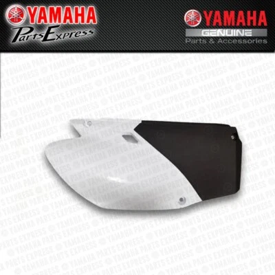 NEW 2005 - 2024 YAMAHA TTR230 TT-R TTR 230 OEM RH RIGHT SIDE NUMBER PLATE WHITE - Image 1 of 4