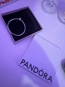 PANDORA 16cm Mesh Bracelet - Silver (596543-19) - Picture 1 of 5