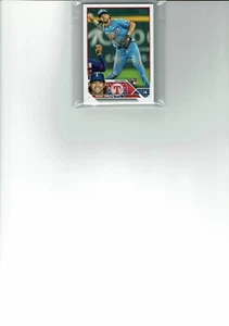 Juego (10) tarjetas base del equipo Texas Rangers serie 1 béisbol Topps 2023 - Imagen 1 de 3