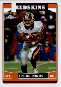 2006 Topps Chrome Refractors #5 Clinton Portis (RF 21062) - Picture 1 of 2